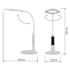 Светильник настольный светодиодный белый NLED-476-10W-W
