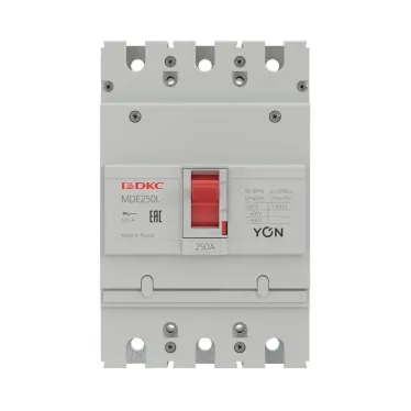 Выключатель автоматический в литом корпусе YON MDE250H125 3P 125А 40kA