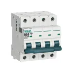 Выключатель автоматический 4P кривая B 50A 10кА ВА-105