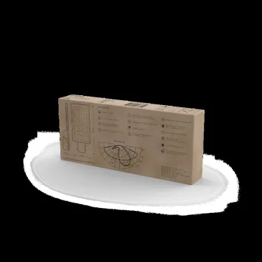 Светильник уличный консольный ДКУ 50 Вт 5000 лм 4000К AC 220В IP65 355х155х57мм широкая КСС Ш Avenue Gauss