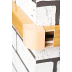 Угол внешний (40х16) (4 шт) Plast под светлое дерево