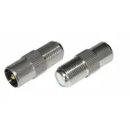 Переход гнездо F - штекер TV,