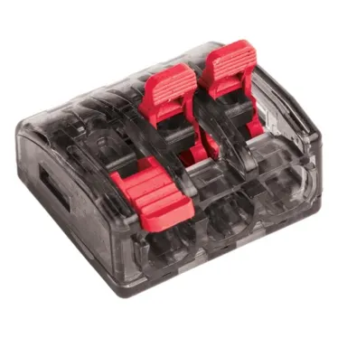 Клемма СМК 221-413 3 отверстия 0.2-4.0 мм2 (100 шт.) PROxima