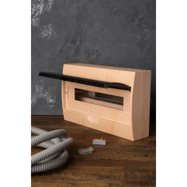 Щит распределительный навесной ЩРН-П-18 светлое дерево IP41 PROxima