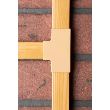 Угол T-образный (25х16) (4 шт) Plast PROxima под светлое дерево