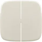 Valena ALLURE Лицевая панель для двухклавишного выключателя Жемчуг