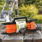 Удлинитель силовой на рамке c заземлением 1 розетка 10м ПВС 3x0.75мм2 UFx-1e-3x0.75-10m ЭРА