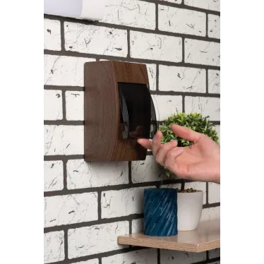 Щит распределительный навесной ЩРН-П- 4 темное дерево IP41 PROxima