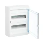 Щит распределительный навесной ЩРн-П-24 пластиковый прозрачная дверь Nedbox