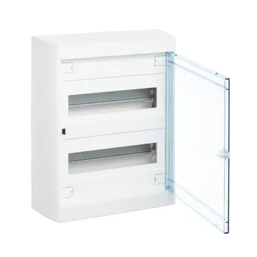 Щит распределительный навесной ЩРн-П-24 пластиковый прозрачная дверь Nedbox