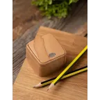 Выключатель 1-клавишный ОП Минск 10А с индикатором светлое дерево