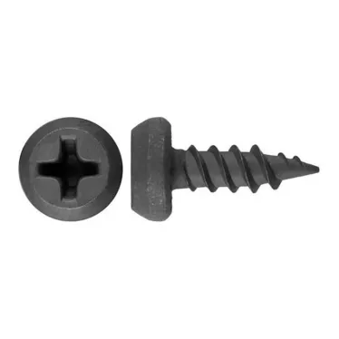 Саморез Клоп 3.5x11 металл-металл фосфатированный, шлиц Philips №2, острый (10 шт/уп) Промрукав