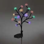 Светильник уличный ERASF22-60 на солнечной батарее садовый Сакура 32 см