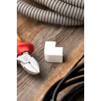 Угол внешний (25х25) (4 шт) Plast Белый