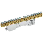 TEKFOR Шина L фаза неизолированная на универсальном держателе 6х9-18-Ср IEK