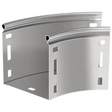 Поворот плавн. 45град тип Г01 ESCA 80х100мм