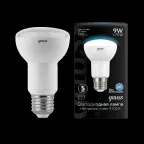 Лампа светодиодная LED 9 Вт 700 лм 4100К грибок R63 нейтральный E27 AC 220В Black Gauss