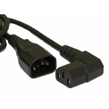 Кабель питания PWC-IEC13A-IEC14-3.0-BK монитор-компьютер IEC 320 C13IEC 320C14