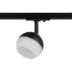 Светильник трековый TR46 - GX53 BK однофазный под лампу GX53 черный под лампу GX53, лампа в комплект не входит