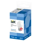 Лампа светодиодная G45 шар 9Вт 230В 6500К E27 IEK