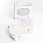 Светильник светодиодный ДВО-12w 4500К 960Лм белый