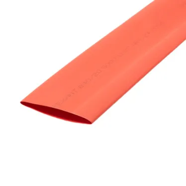Термоусаживаемая трубка 40,0 20,0 мм, красная, упаковка 10 шт. по 1 м, REXANT