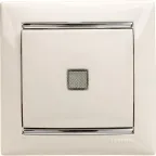 VALENA Рамка 1 пост жемчужная