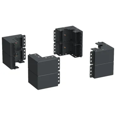 Уголок цоколя h-200мм черный (8шт/компл)