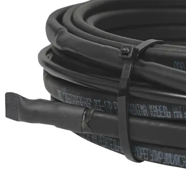 Саморегулирующийся нагревательный кабель 17 Вт/м для обогрева трубопроводов StopFrost 2 м