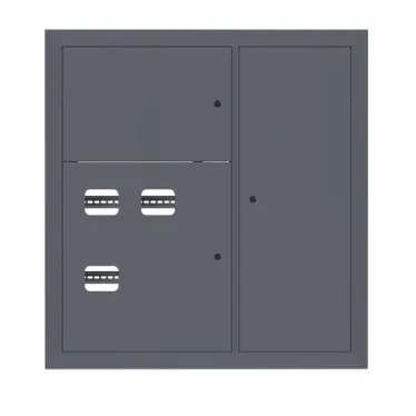 Щит этажный 3 кв. RAL7024 (1000х950х160) PROxima