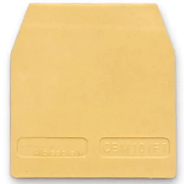 Изолятор торцевой CBR/PT бежевый для CBR.2