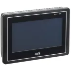 Панель оператора общепром. 7' резистивный экран, черная. Корпус: пластик, 1xEthernet, 1xRS232/RS485/RS422, 1xRS232, 2xUSB, 24В DC