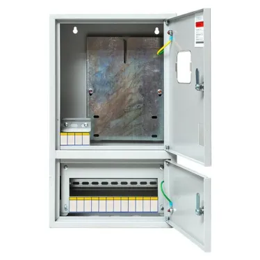 Щит учетно-распределительный навесной ЩУРн-3/15 с замком с окном IP31 БУР-3/15И