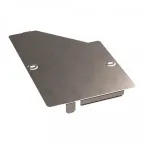                  Крышка переходника правого Стандарт INOX (AISI 409) 300х200
               
