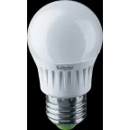 Лампа светодиодная LED 7вт E27 белый шар