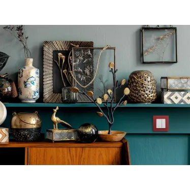 ETIKA Диммер нажимной 400Вт белый