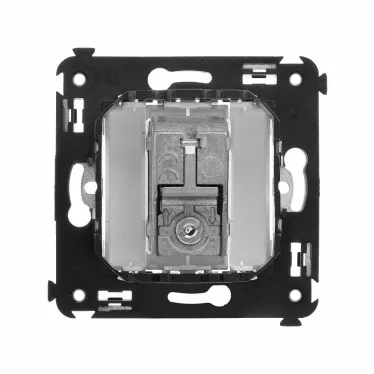 Avanti Розетка TV в стену, проходная, ''Белое облако''