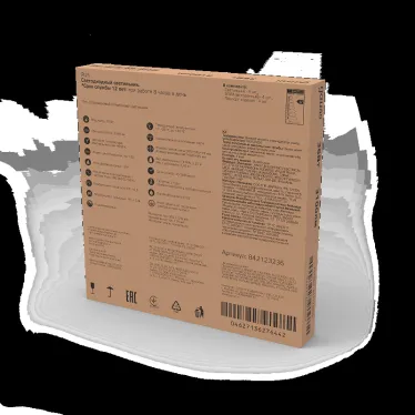 Светильник светодиодный ДВО 36 Вт 3300 лм 4000К AC 220В IP20 595х595х19мм призма Офис Gauss