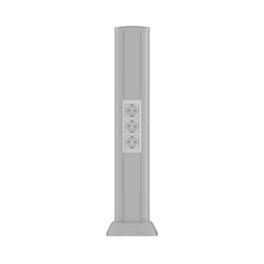 Колонна алюминиевая 0.71м серый металлик RAL 9006