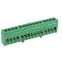 Шина PE «земля» в корпусном зеленом изоляторе на DIN-рейку 6x9 мм 15 групп, REXANT
