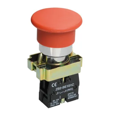 Кнопка управления LAY5-BC41 Грибок без подсветки