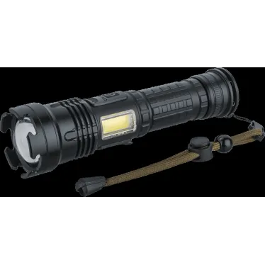 Фонарь светодиодный NPT-P06-ACCU алюминиевый профессиональный 1P70 LED 20Вт+1COB LED 2Вт li-ion 2Ач