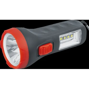 Фонарь светодиодный NPT-CP24-1AA Пластиковый 1LED 0,5Вт+4LED 1Вт