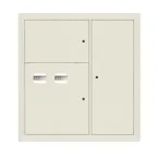 Щит этажный 2 кв. RAL9002 (1000х950х160) PROxima