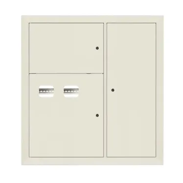 Щит этажный 2 кв. RAL9002 (1000х950х160) PROxima