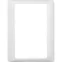 Valena LIFE Рамка 1 пост для двойных розеток белая