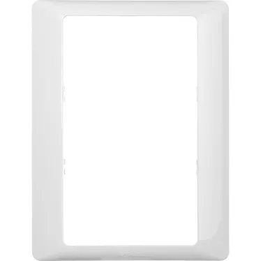 Valena LIFE Рамка 1 пост для двойных розеток белая