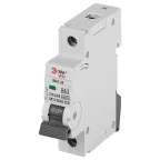 Выключатель автоматический ВА47-63 1P 63А кривая B 4,5кА PRO VA63-1P63B4.5 ЭРА