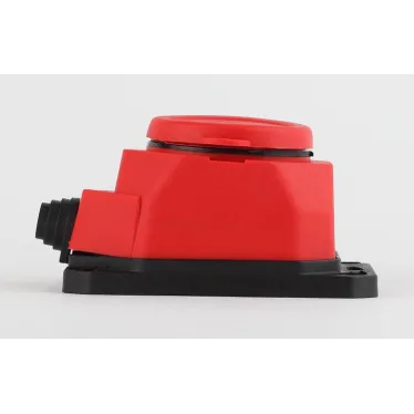 Колодка каучуковая с/з 1гн 16A IP44 красная (24/240/1440)