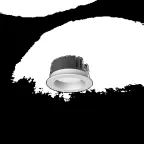 Светильник светодиодный DL-PRO круглый встраиваемый 103*58мм 10W 4000K IP65 диаметр монтажного отверстия 90мм